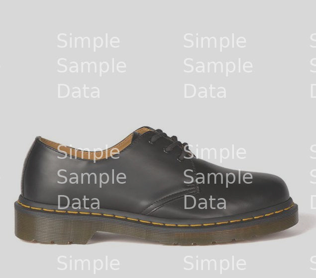 DR MARTENS | 1461 DMC 3-EYE SHOE | BLACK SMOOTH