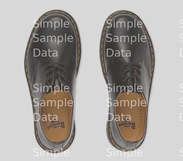 DR MARTENS | 1461 DMC 3-EYE SHOE | BLACK SMOOTH