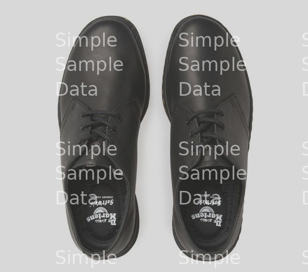 DR MARTENS | CAVENDISH 3-EYE SHOE BLACK